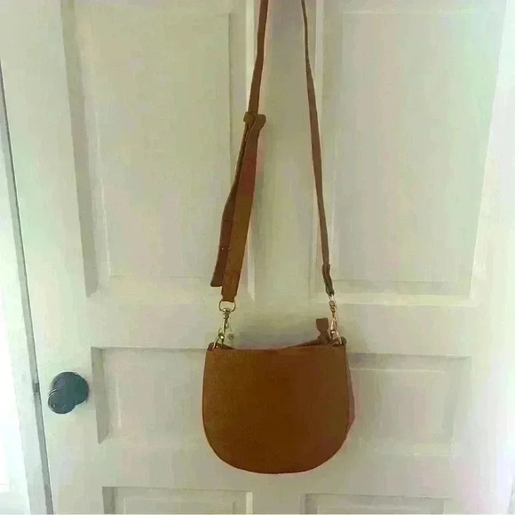 NWT Shiraleah Chicago Vegan Leather Mallorca Crossbody Purse. Pebbled Texture - Picture 12 of 16